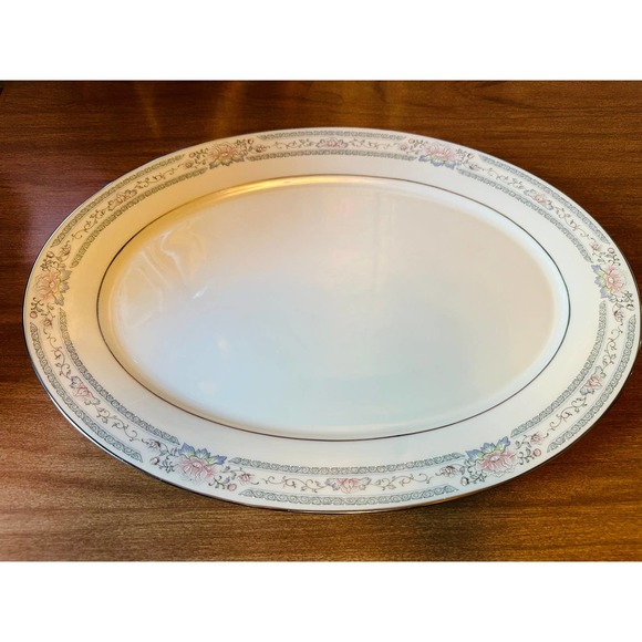 Vintage 16” Oval platter Charleston by Lenox - Picture 6 of 10